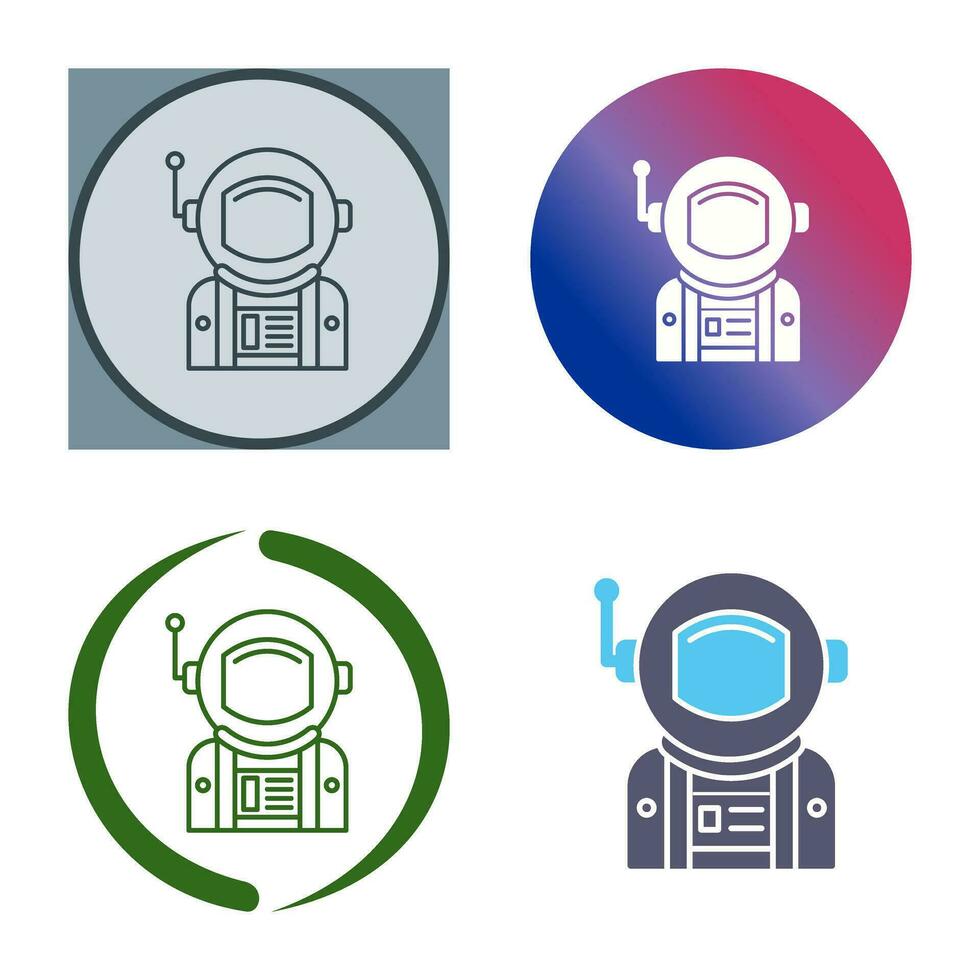 astronaut vector icoon