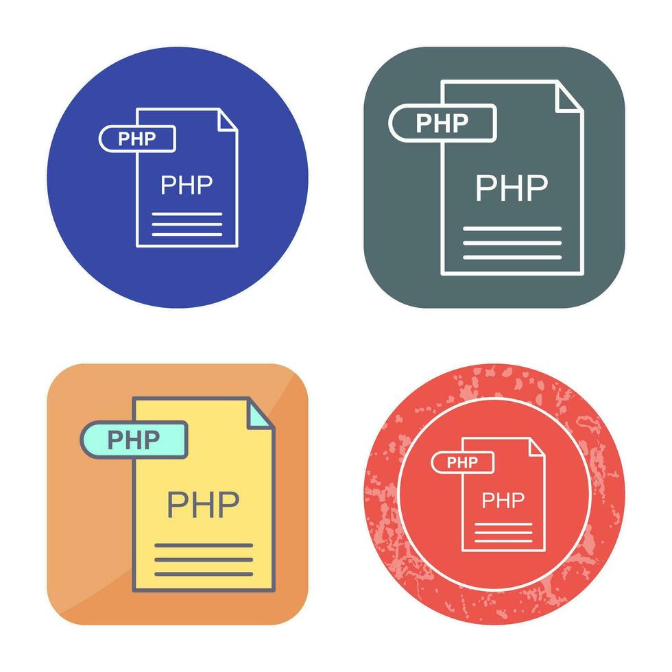 php vector icoon