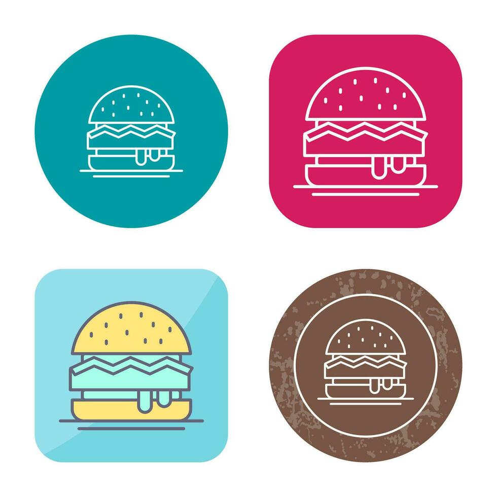 Hamburger vector icoon