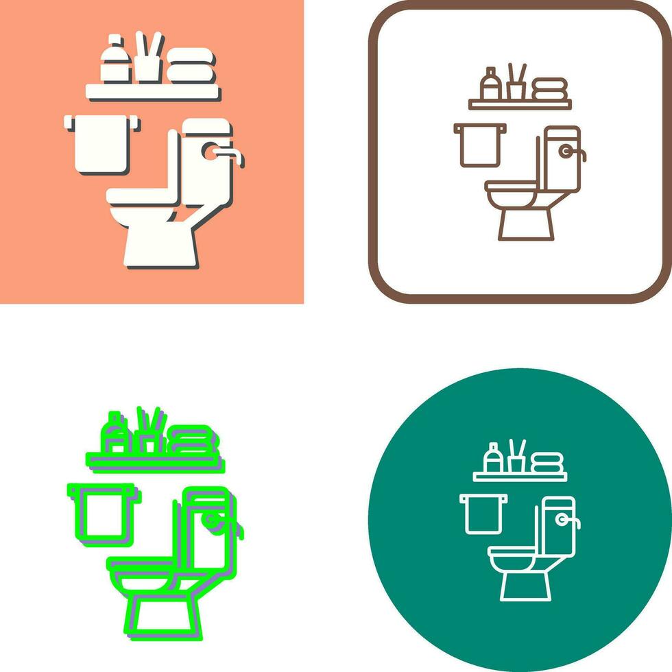 toilet vector pictogram