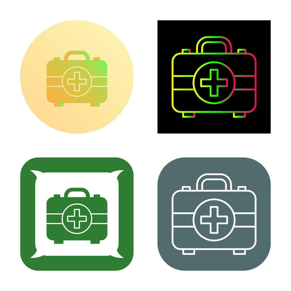 EHBO-kit vector icon