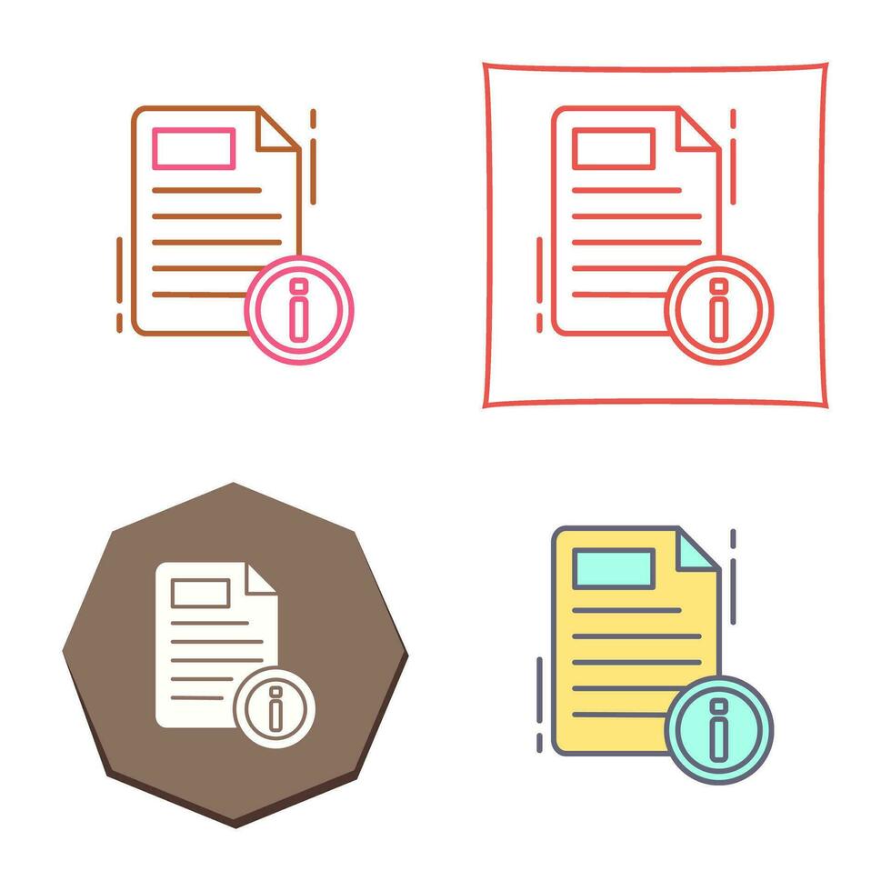 document vector pictogram