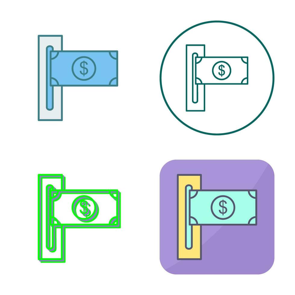 sleuf van rekeningen vector icoon