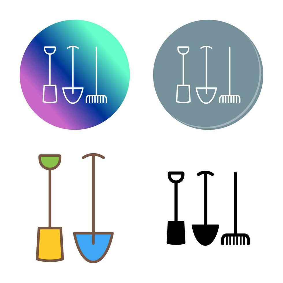 tuinieren gereedschap vector icoon