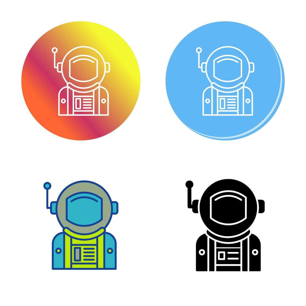 astronaut vector icoon