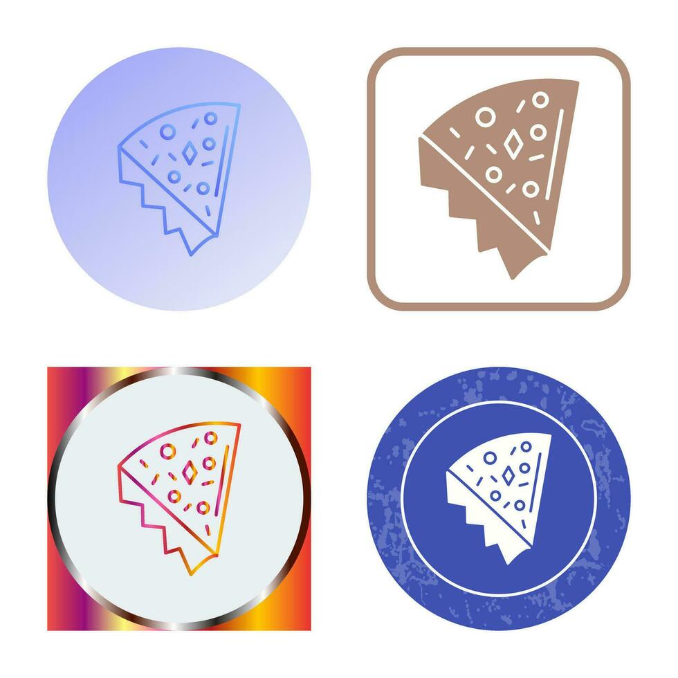 pizza plak vector icoon