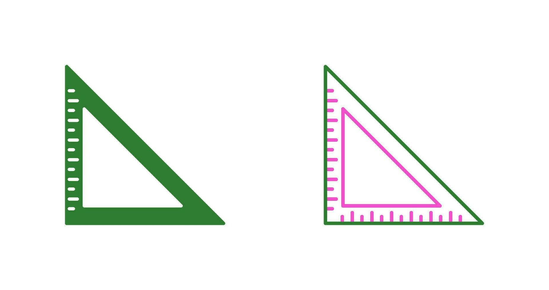 vierkant vectorpictogram instellen vector