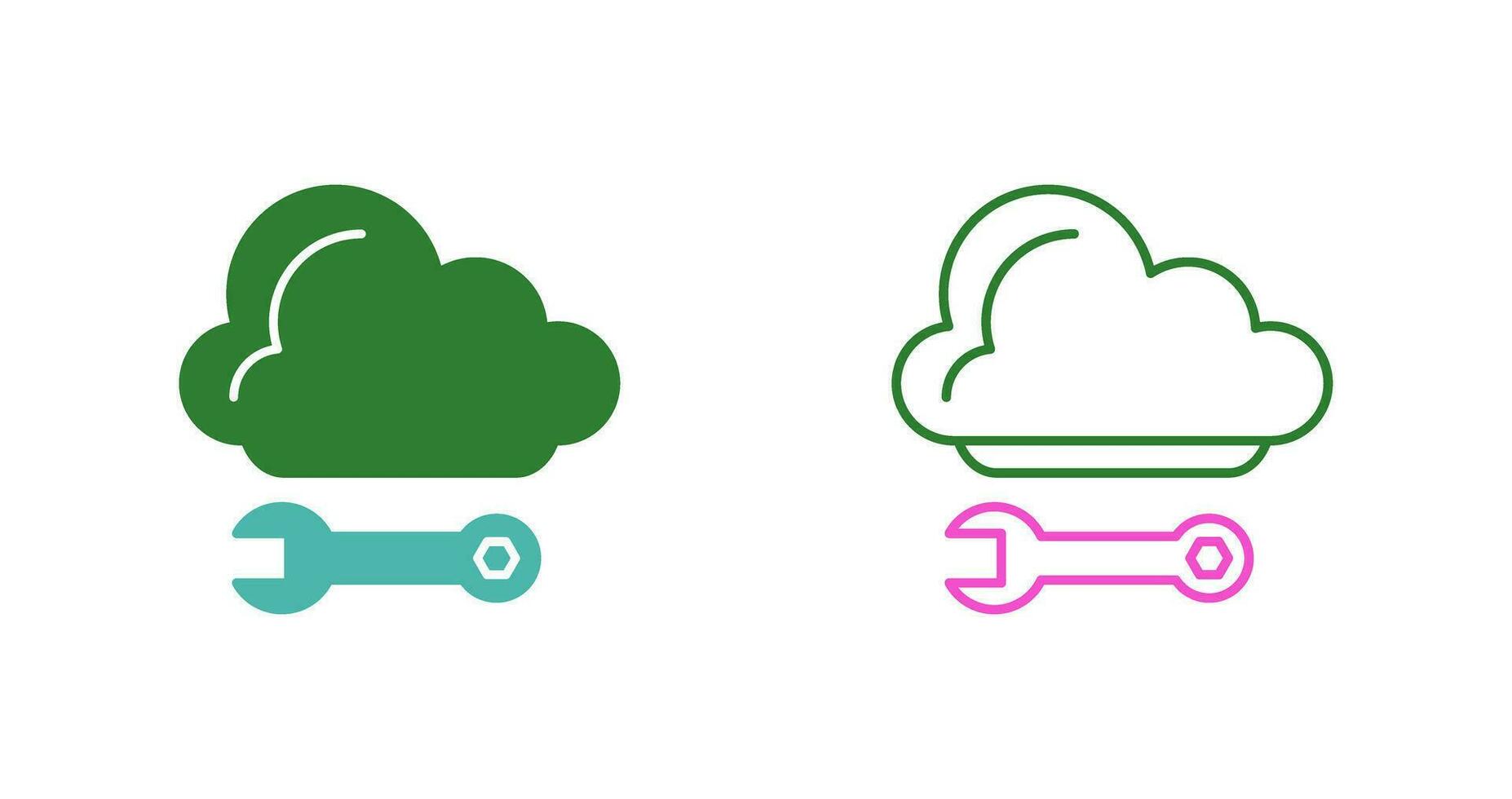 cloud computing vector icon