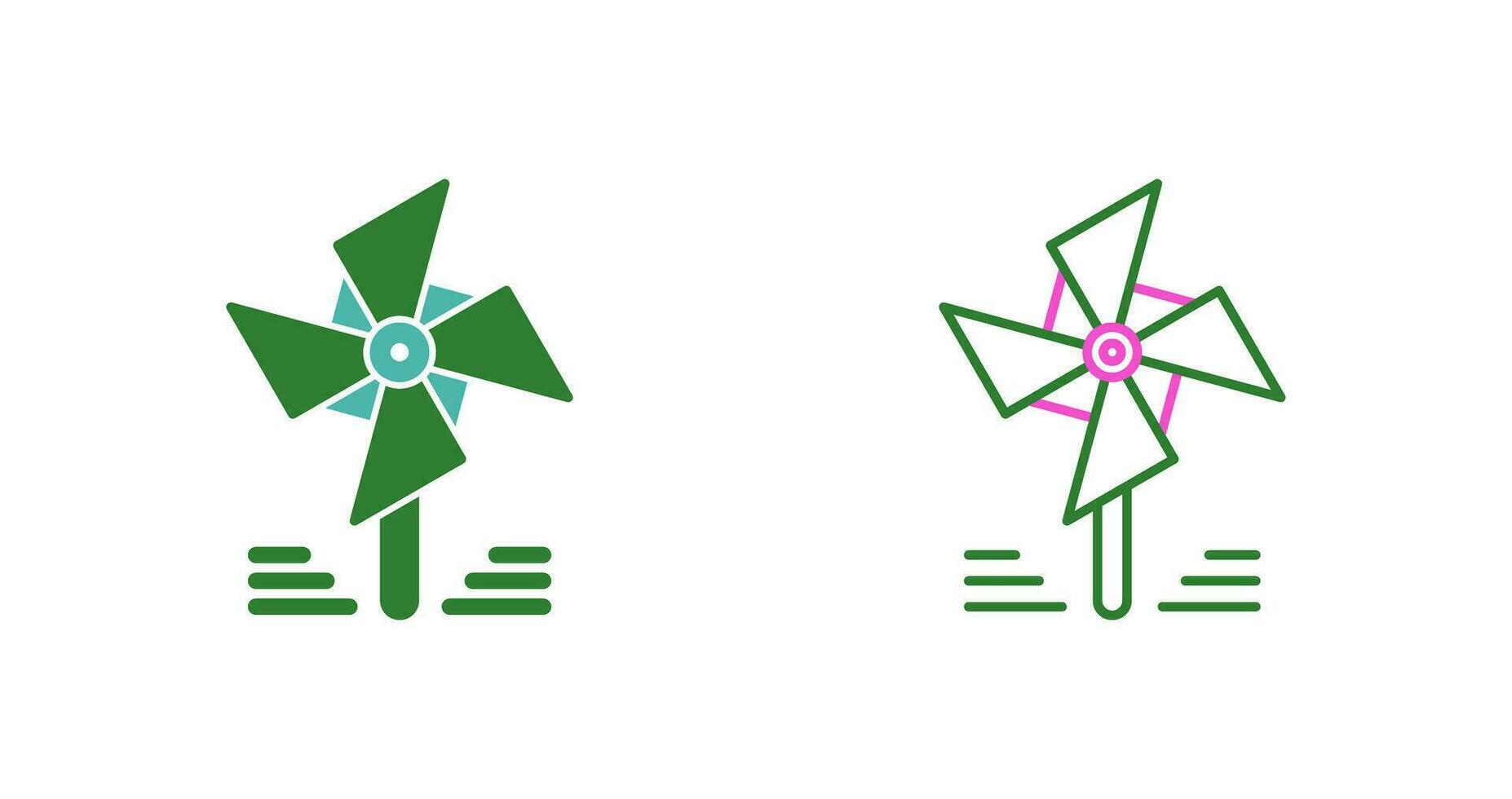 pinwheel vector icoon