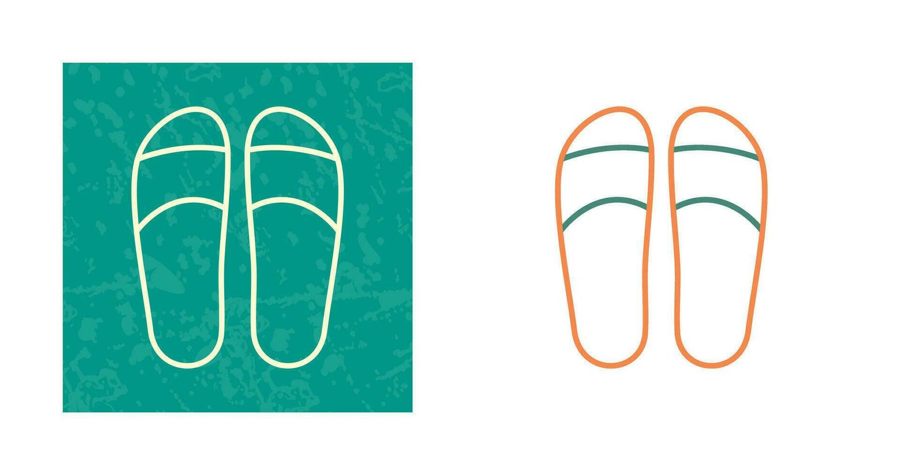 slippers vector icoon