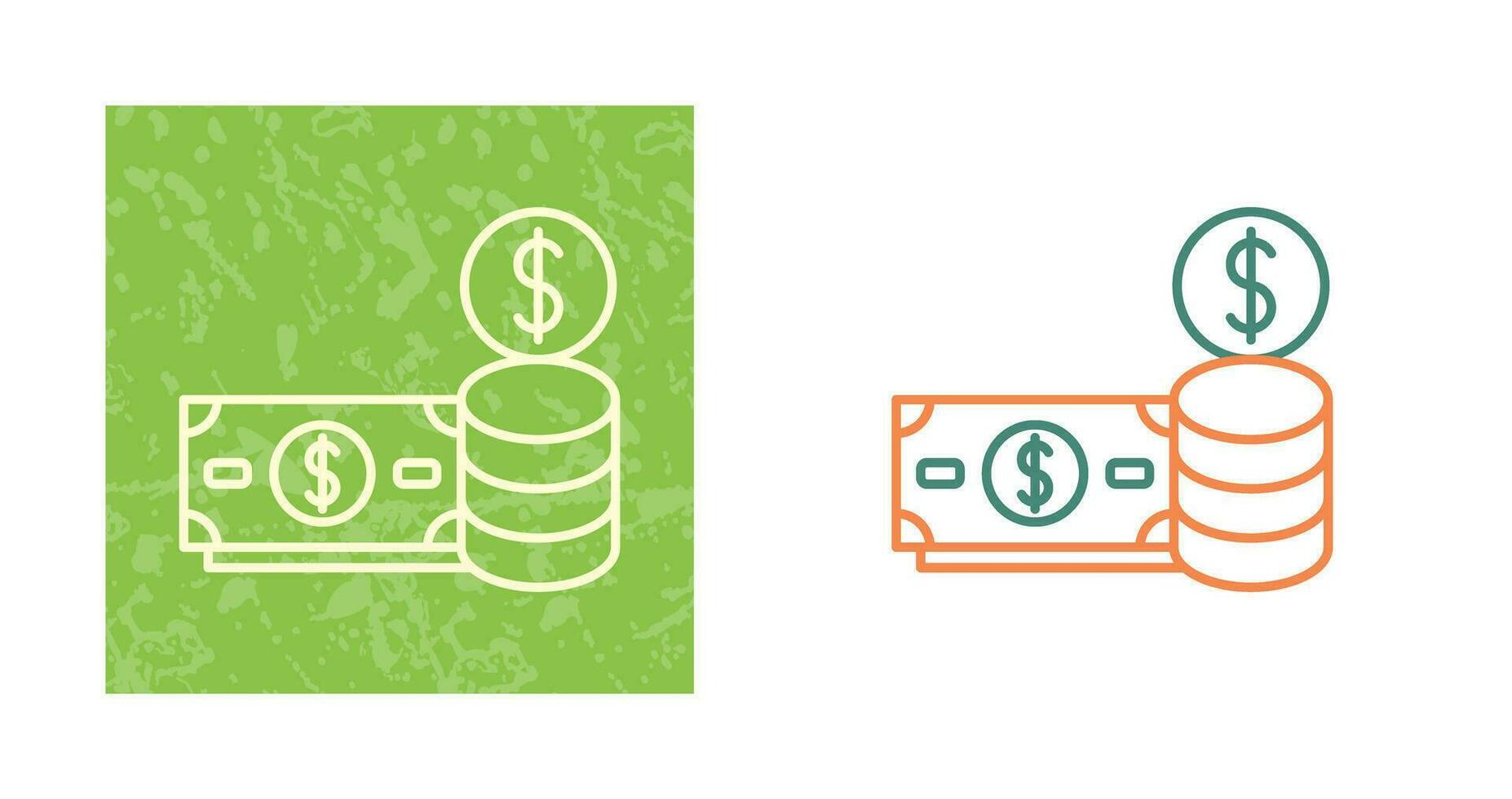 geld vector pictogram