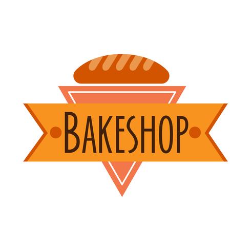 Verzameling van vintage retro bakkerij vector