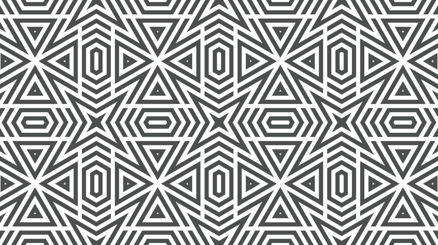 abstracte naadloze zeshoekige driehoek vormen patroon vector