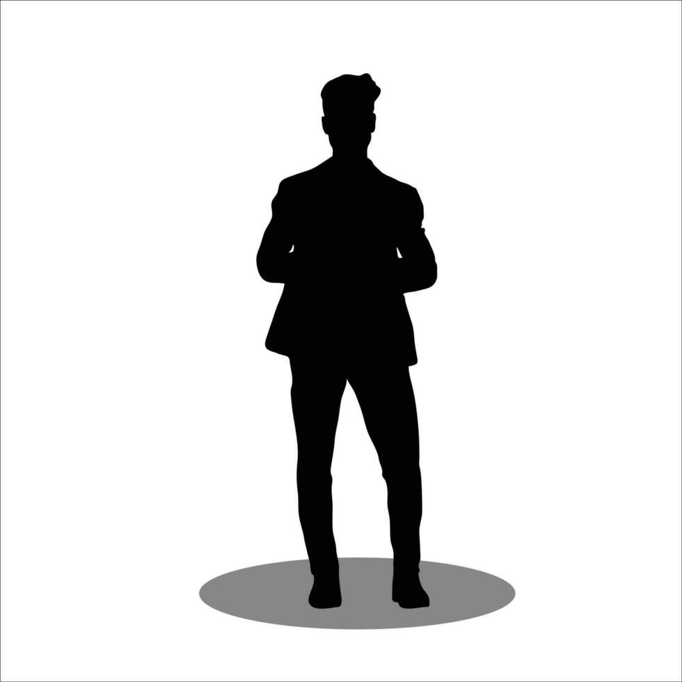 mannen silhouet vector