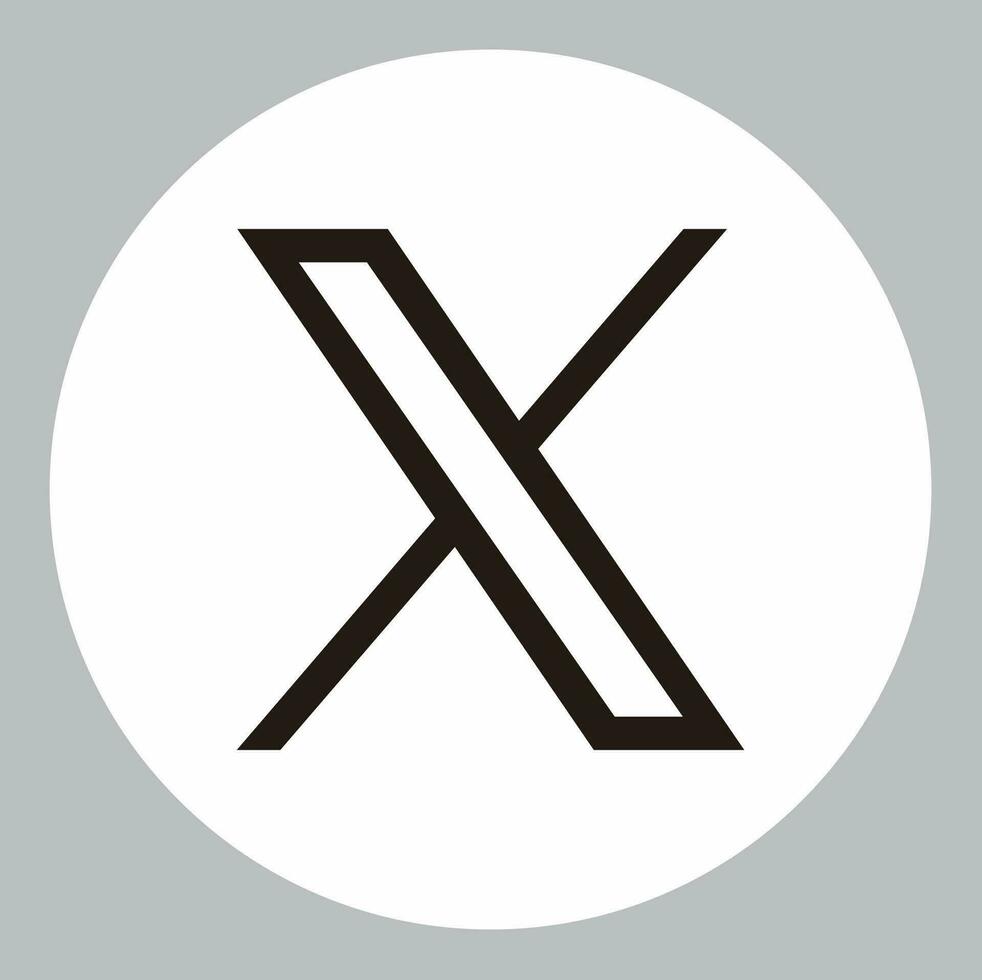 x, nieuw twitter logo vector