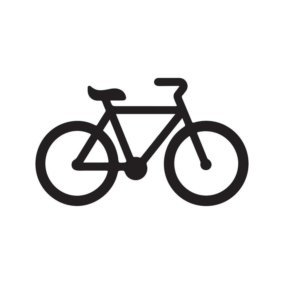 fiets pictogram vectorillustratie vector