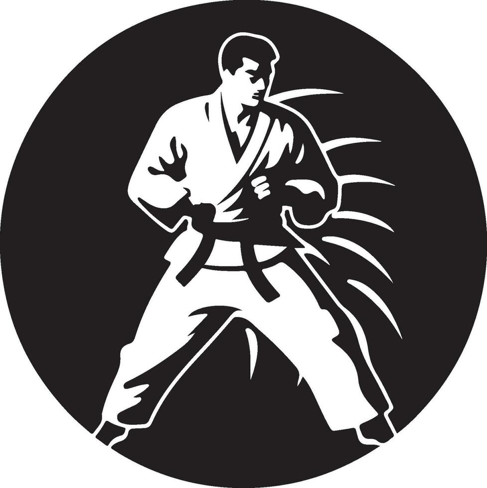 karate beeld vector