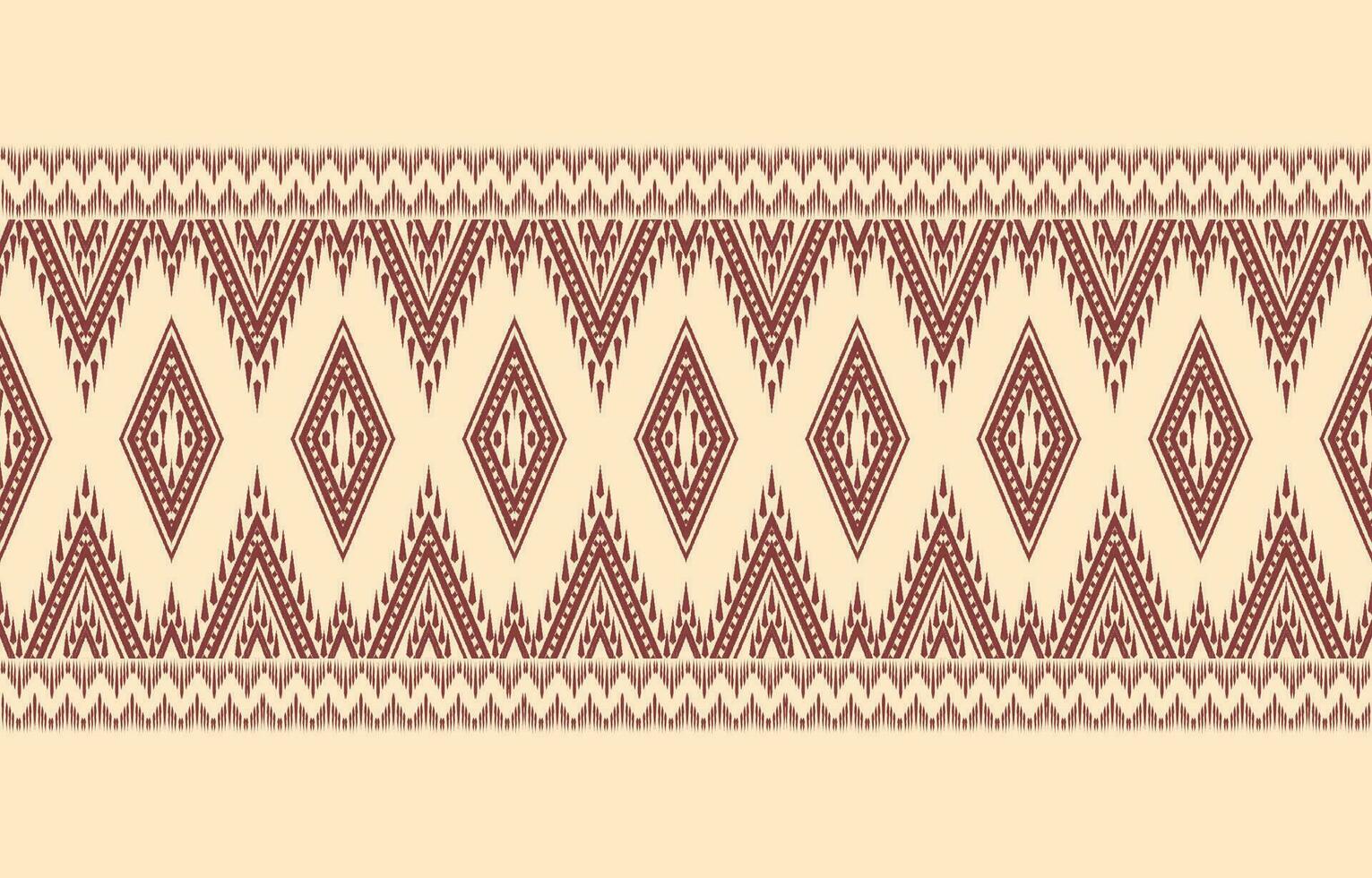 etnisch abstract ikat kunst. aztec ornament afdrukken. meetkundig etnisch patroon naadloos kleur oosters. ontwerp voor achtergrond ,gordijn, tapijt, behang, kleding, inpakken, batik, vector illustratie.