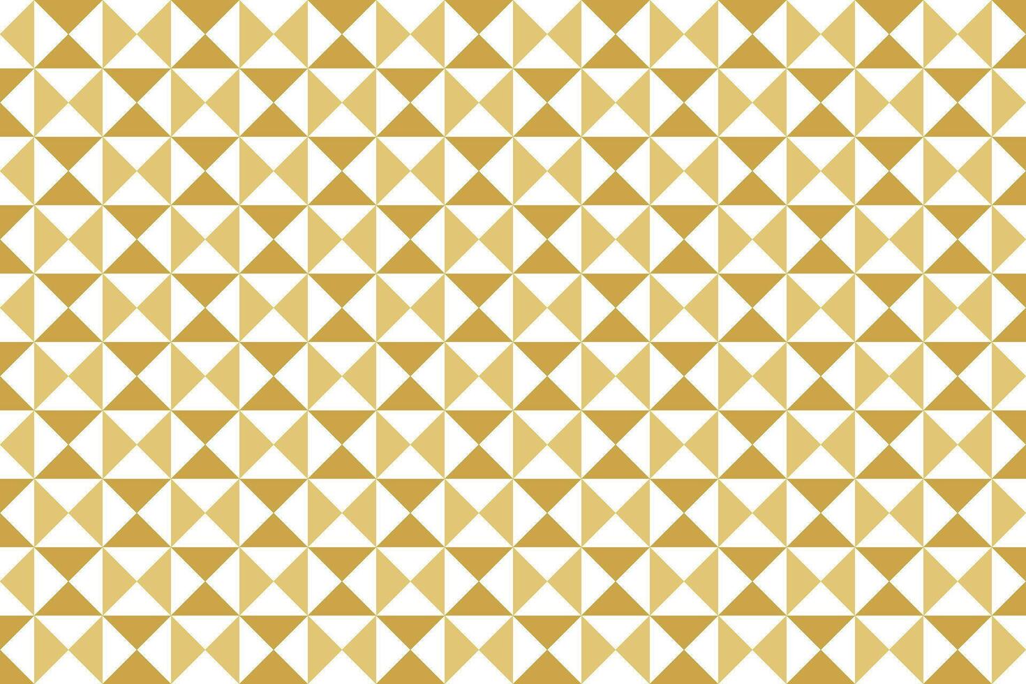 naadloos abstract goud luxe patroon driehoek achtergrond met meetkundig lijn vector ontwerp