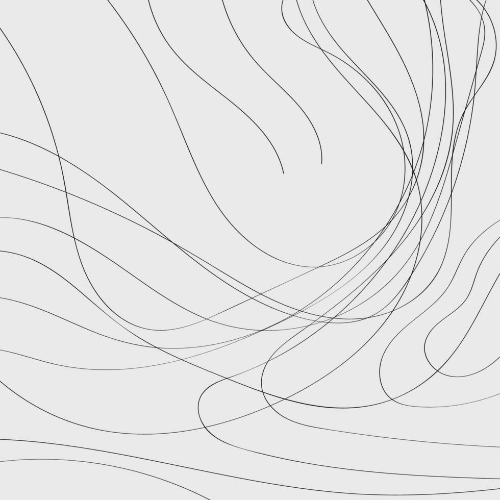 lineair mijmering ingetogen lijn kunst achtergrond vector