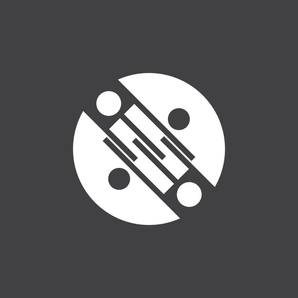 bedrijf technologie logo vector sjabloon illustratie