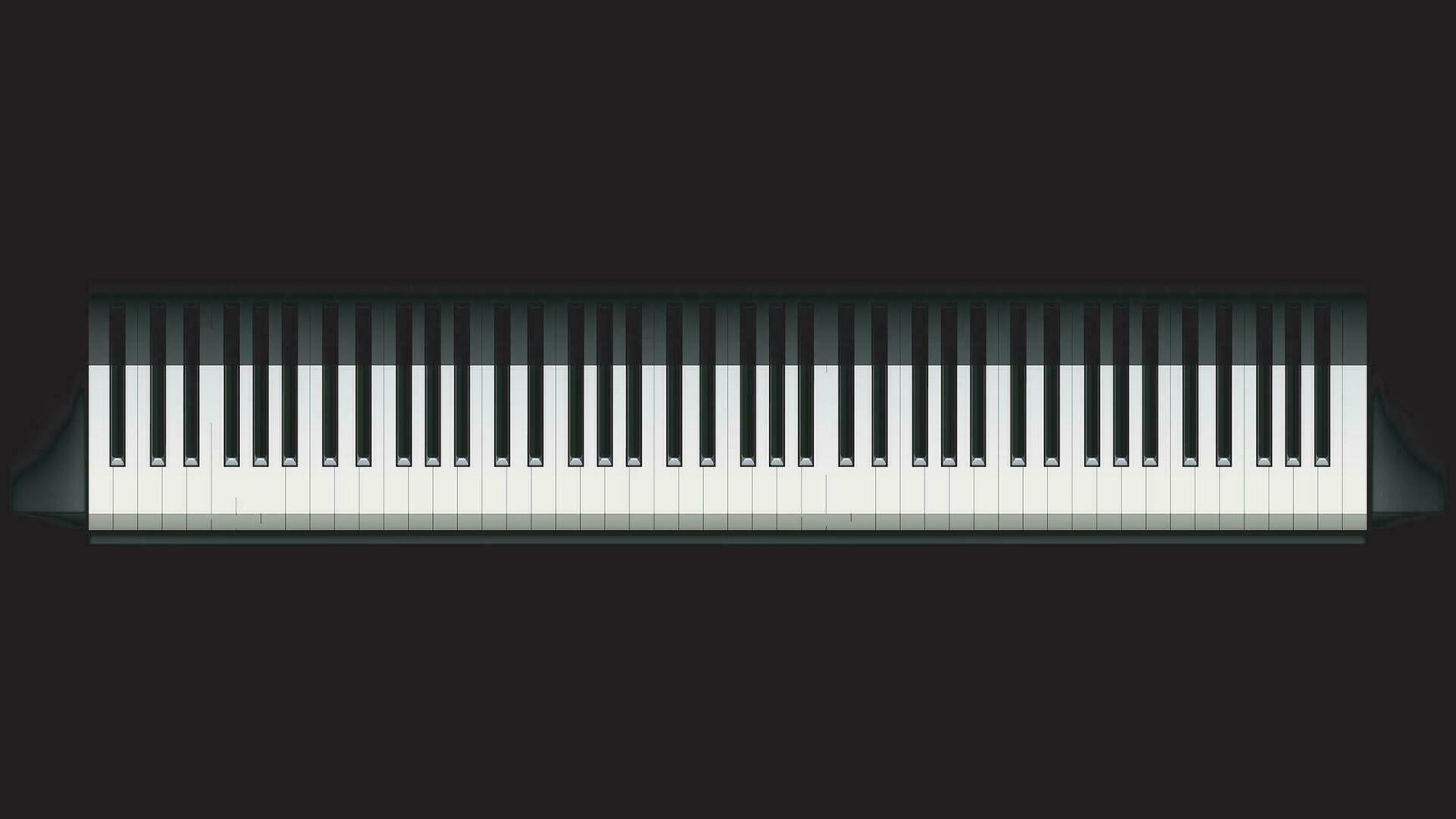 afbeelding van piano 01 vector