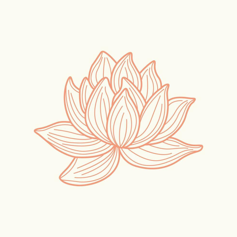 oproepen kalmte met onze vector abstract lotus bloem. een harmonisch mengsel van het formulier en kalmte, perfect voor toevoegen vredig elegantie naar uw ontwerpen.