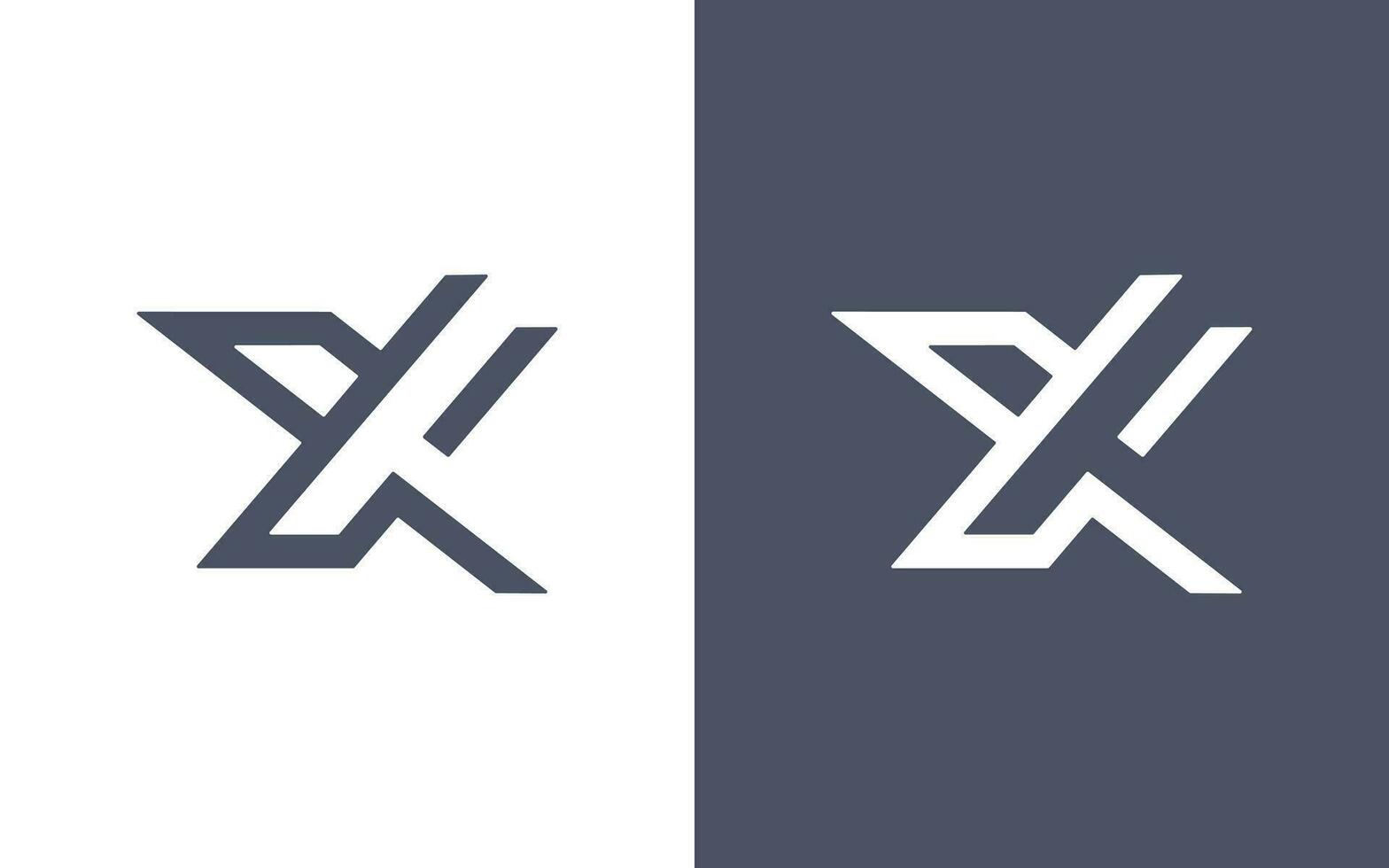 x letter logo ontwerp vector