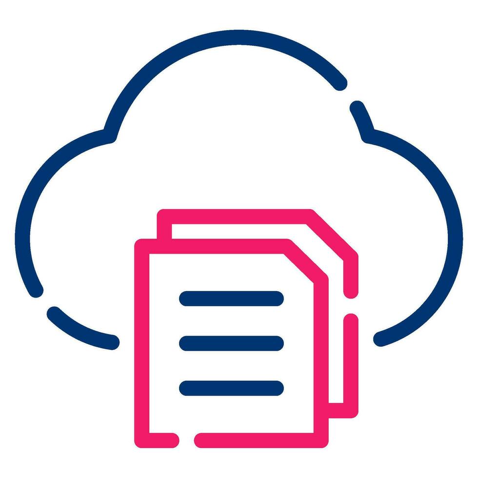 wolk inzending icoon illustratie voor uiux, infografisch, web, app, enz vector