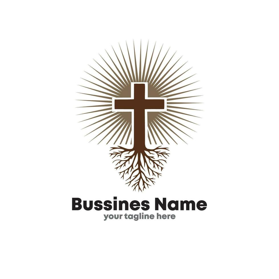logo atau etiket gereja. doe, konsep agama. ilustrasi vector wijnoogst