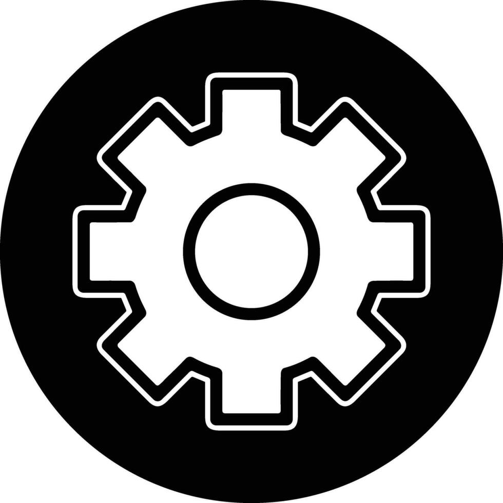 uitrusting instelling symbool icoon vector afbeelding. illustratie van de industrieel wiel mechine mechanisme ontwerp beeld