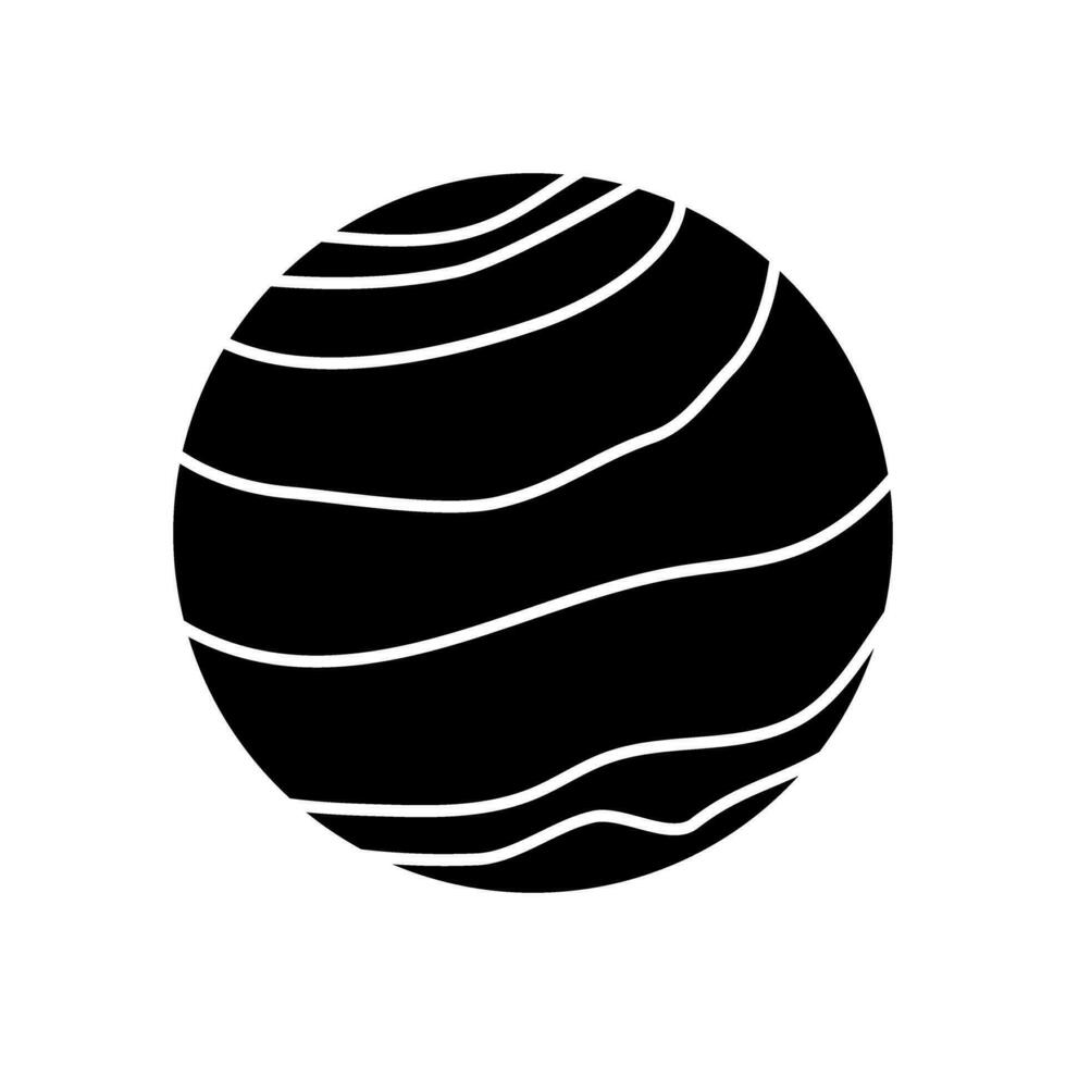 planeet icoon vector. astronomie illustratie teken. ruimte symbool. wetenschap logo. vector