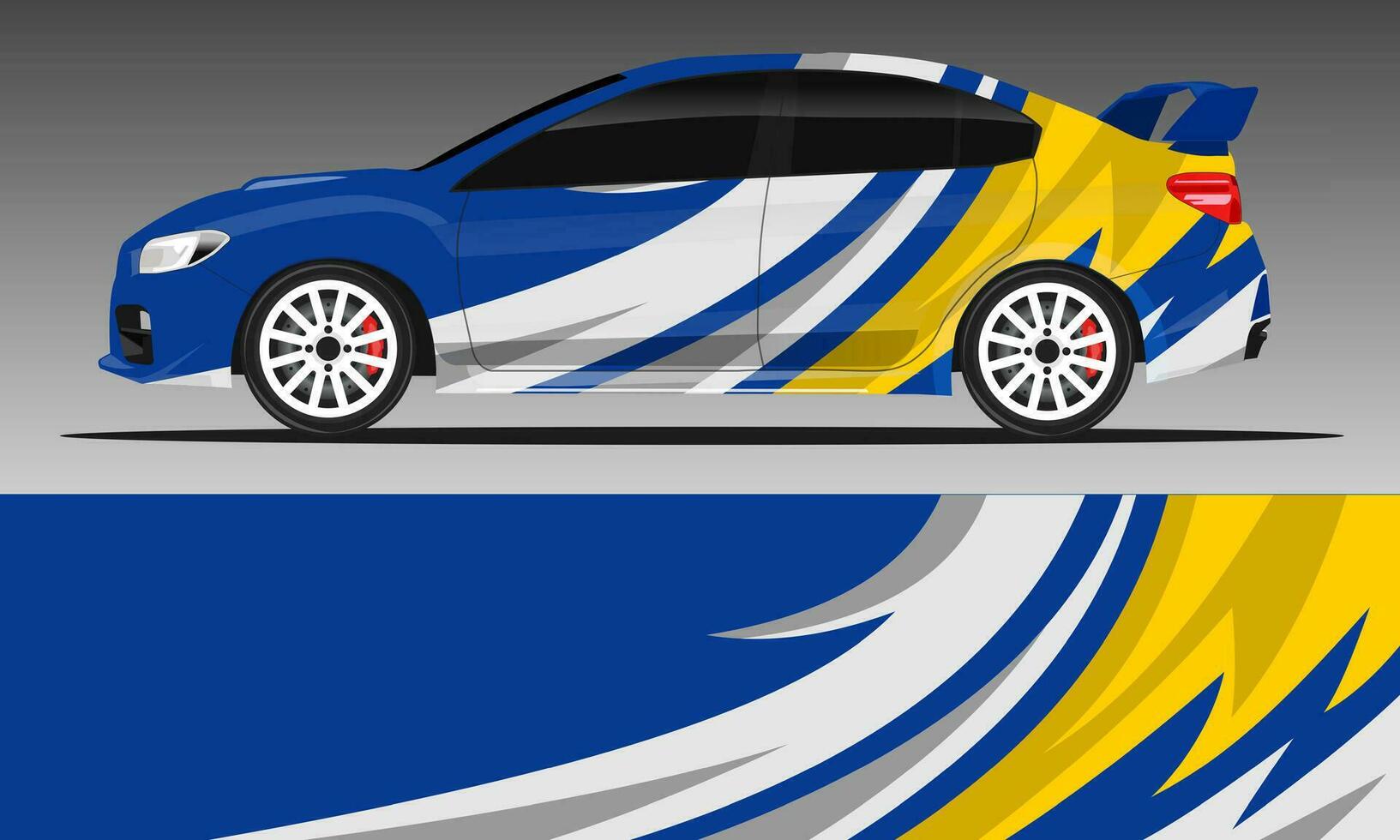 auto sticker wrap ontwerp vector. abstracte streep racen voor livery, voertuig, rally, race, auto. vector