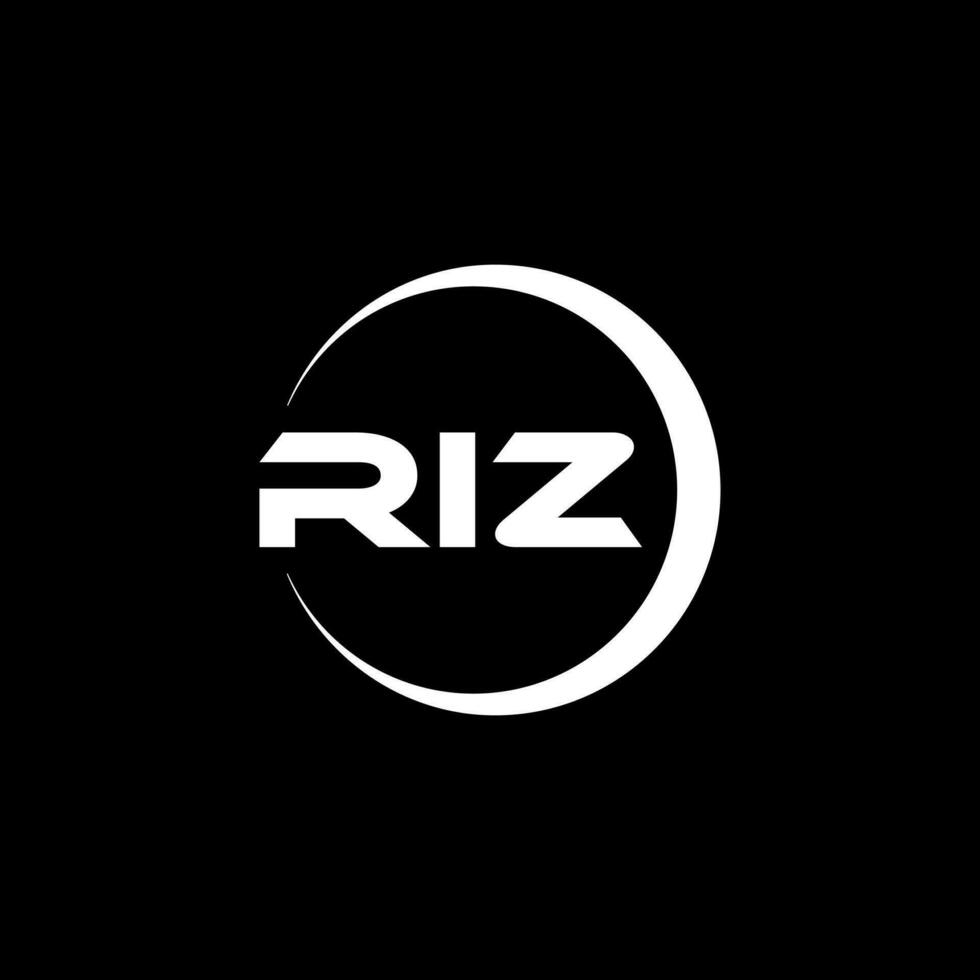 riz brief logo ontwerp, inspiratie voor een uniek identiteit. modern elegantie en creatief ontwerp. watermerk uw succes met de opvallend deze logo. vector