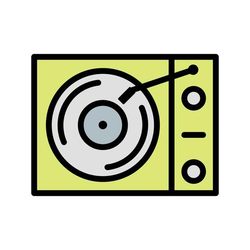 Vinyl speler Vector Icon