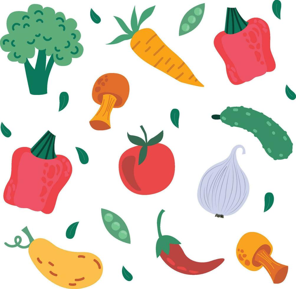 groenten vector reeks illustratie