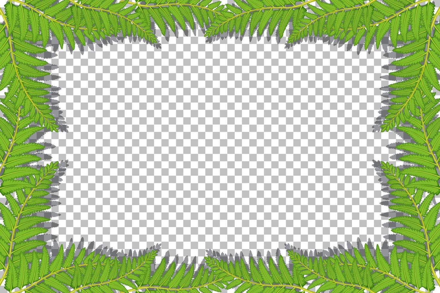 natuur planten frame vector