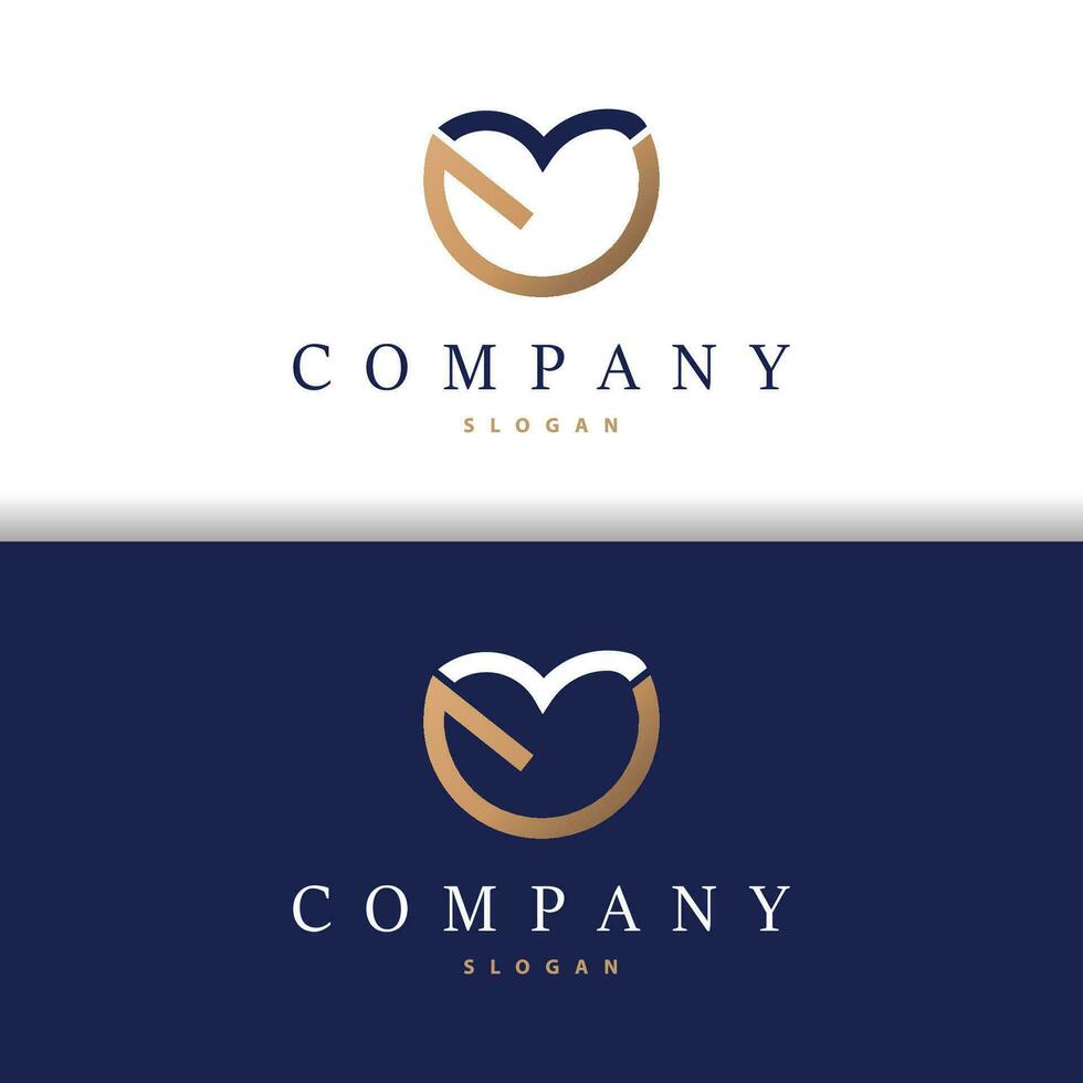 minimalistische nl brief logo, bg logo merk modern en luxe icoon vector sjabloon element
