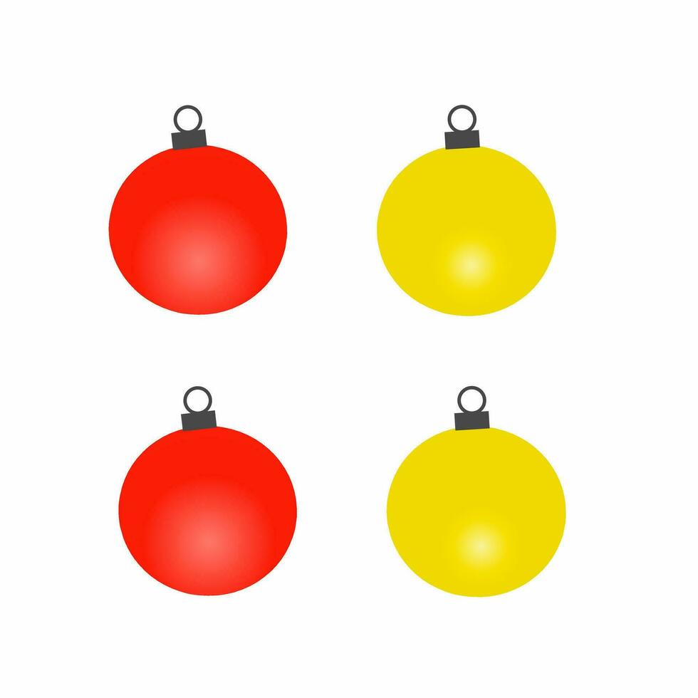 illustratie van Kerstmis decoratie lichten vector