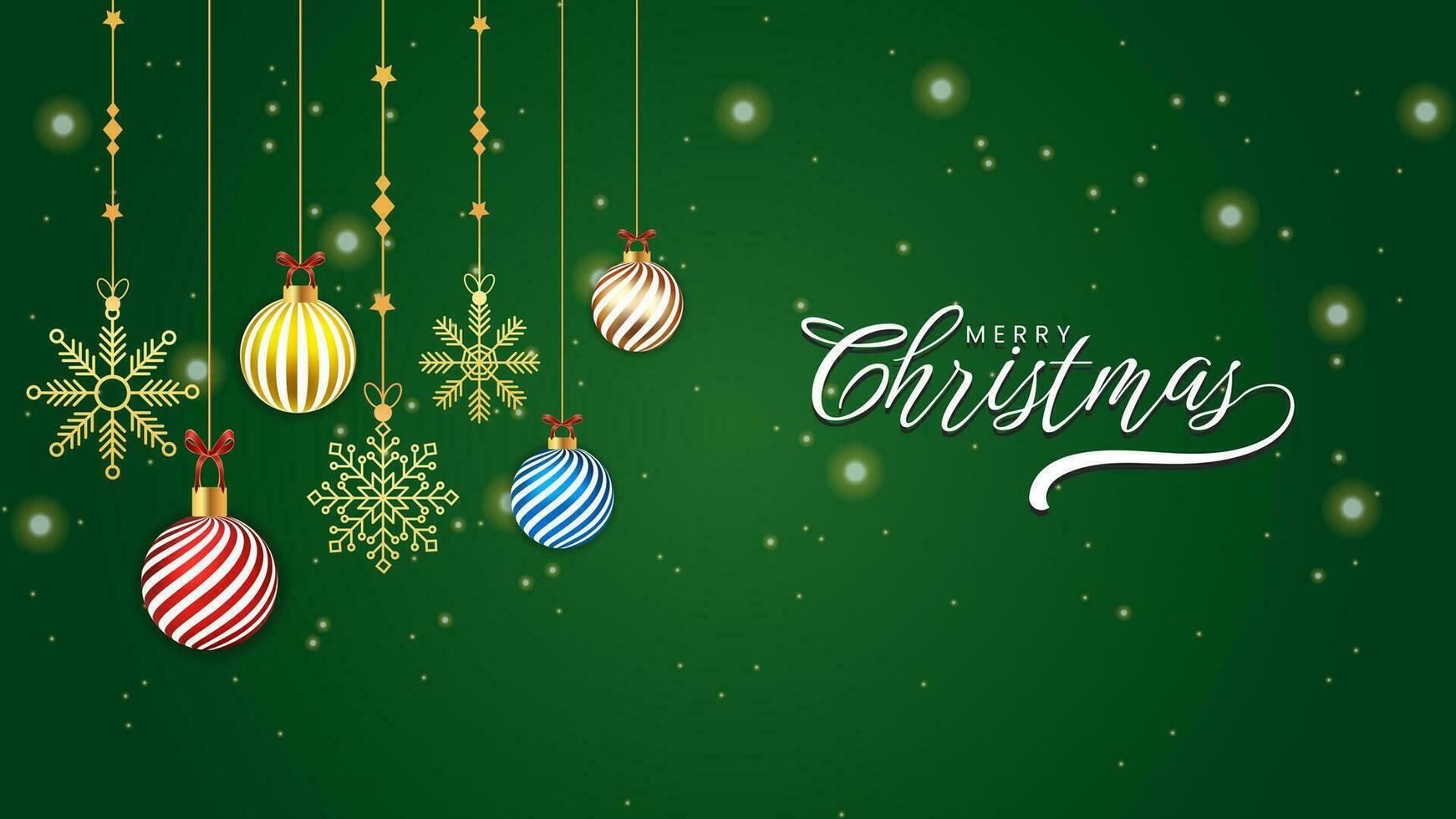 vrolijk Kerstmis achtergrond met Kerstmis elementen voor sociaal media berichten, spandoeken, groet kaarten, en web banners vector