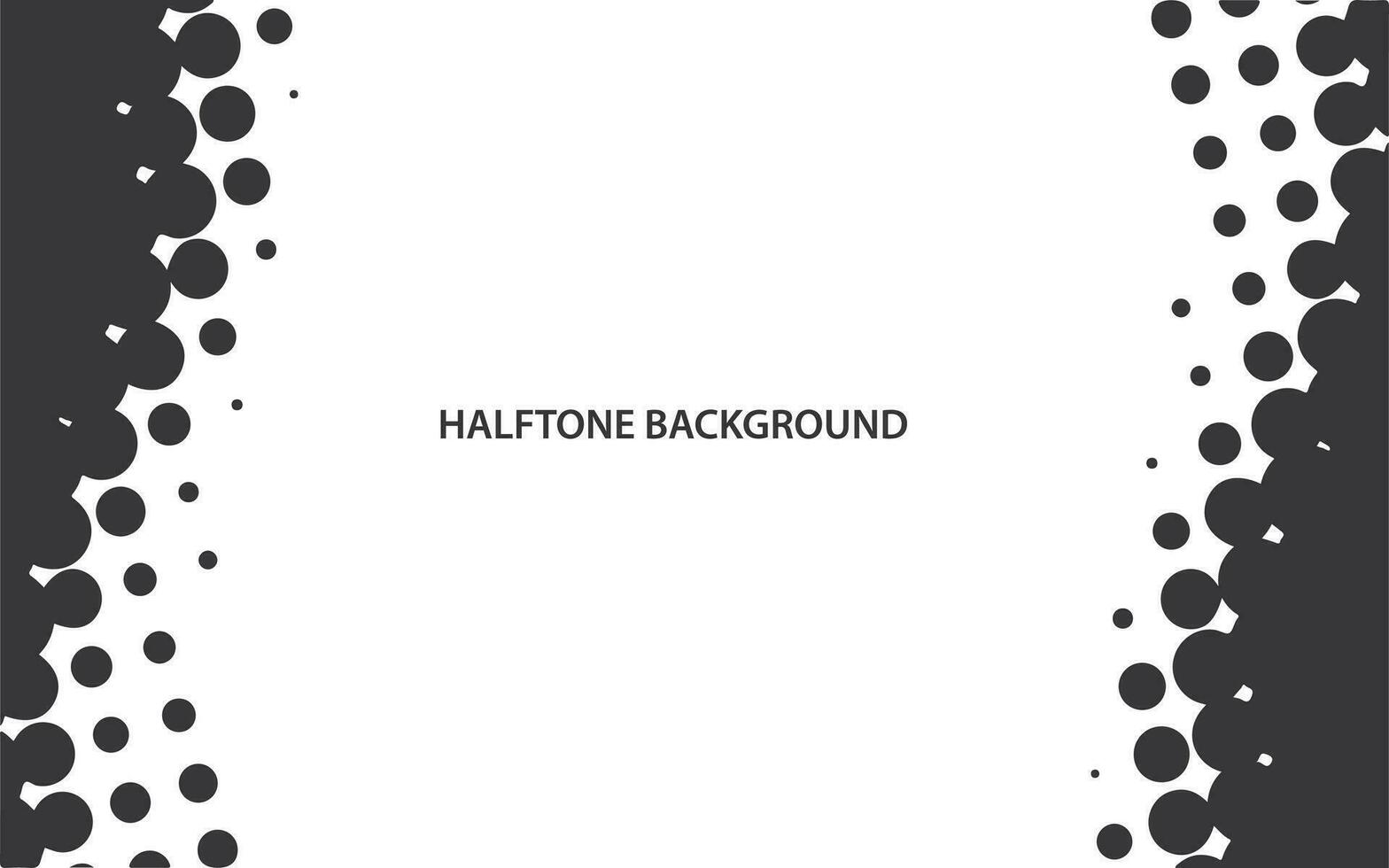 halftoon, halftone patroon achtergrond vector