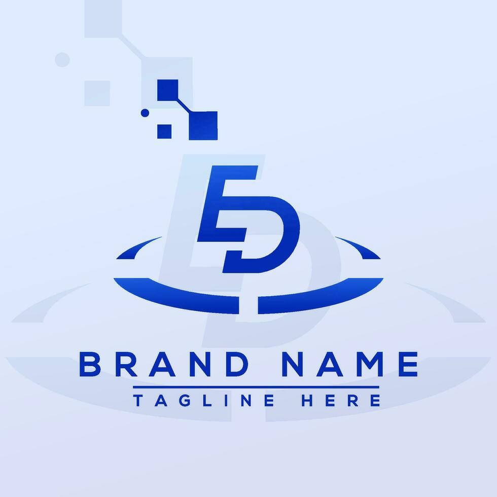 brief ed professioneel logo voor allemaal soorten van bedrijf vector