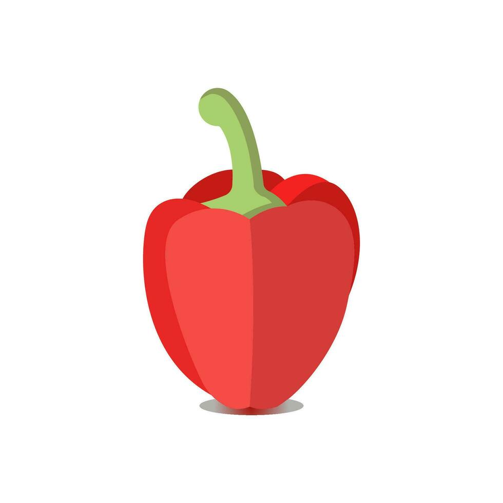 paprika icoon vector illustratie ontwerp