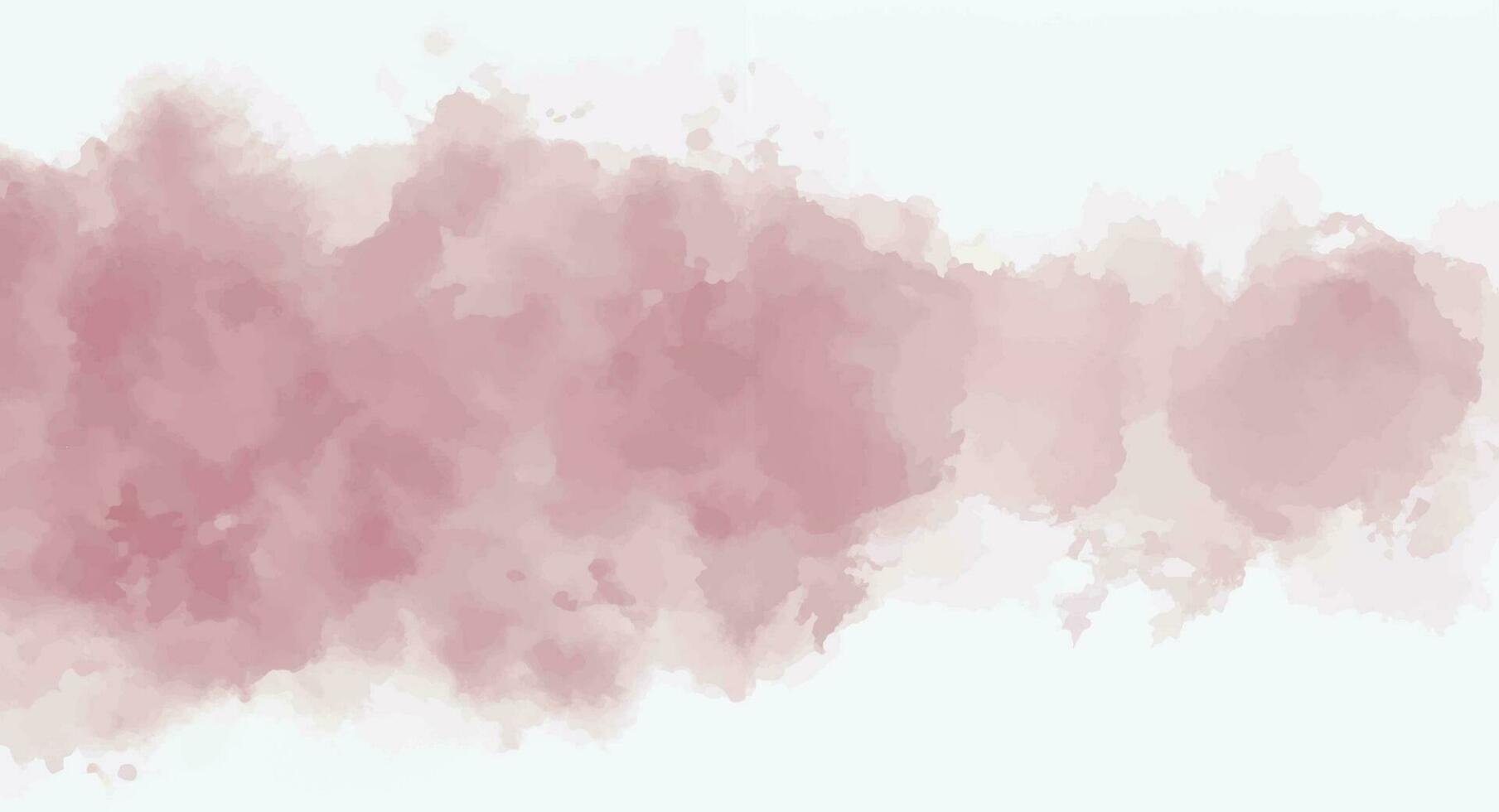 roze waterverf achtergrond voor uw ontwerp, waterverf pagina vector
