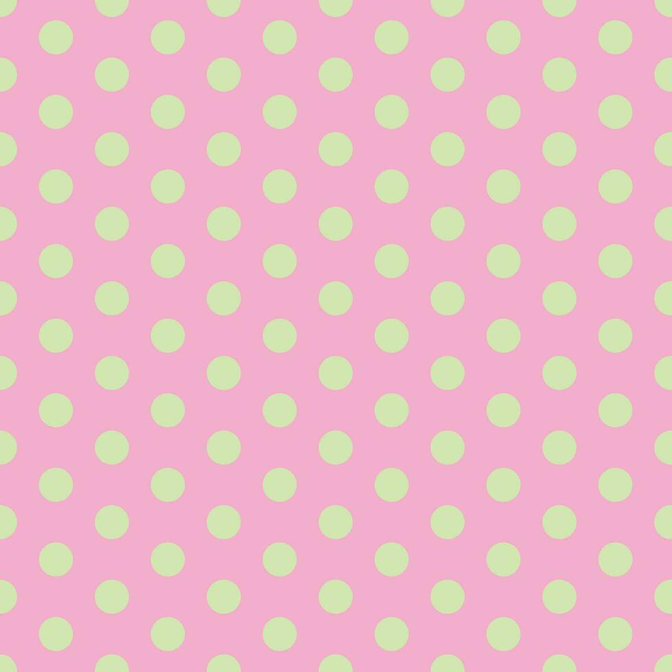 gemakkelijk abstract genaaid lite citroen kleur cirkel polka punt patroon Aan lite baby roze kleur achtergrond vector