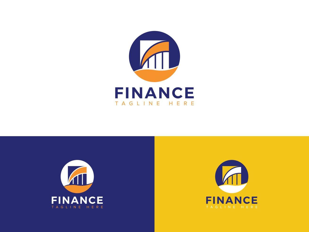 financiële zaken beurs logo vector sjabloon