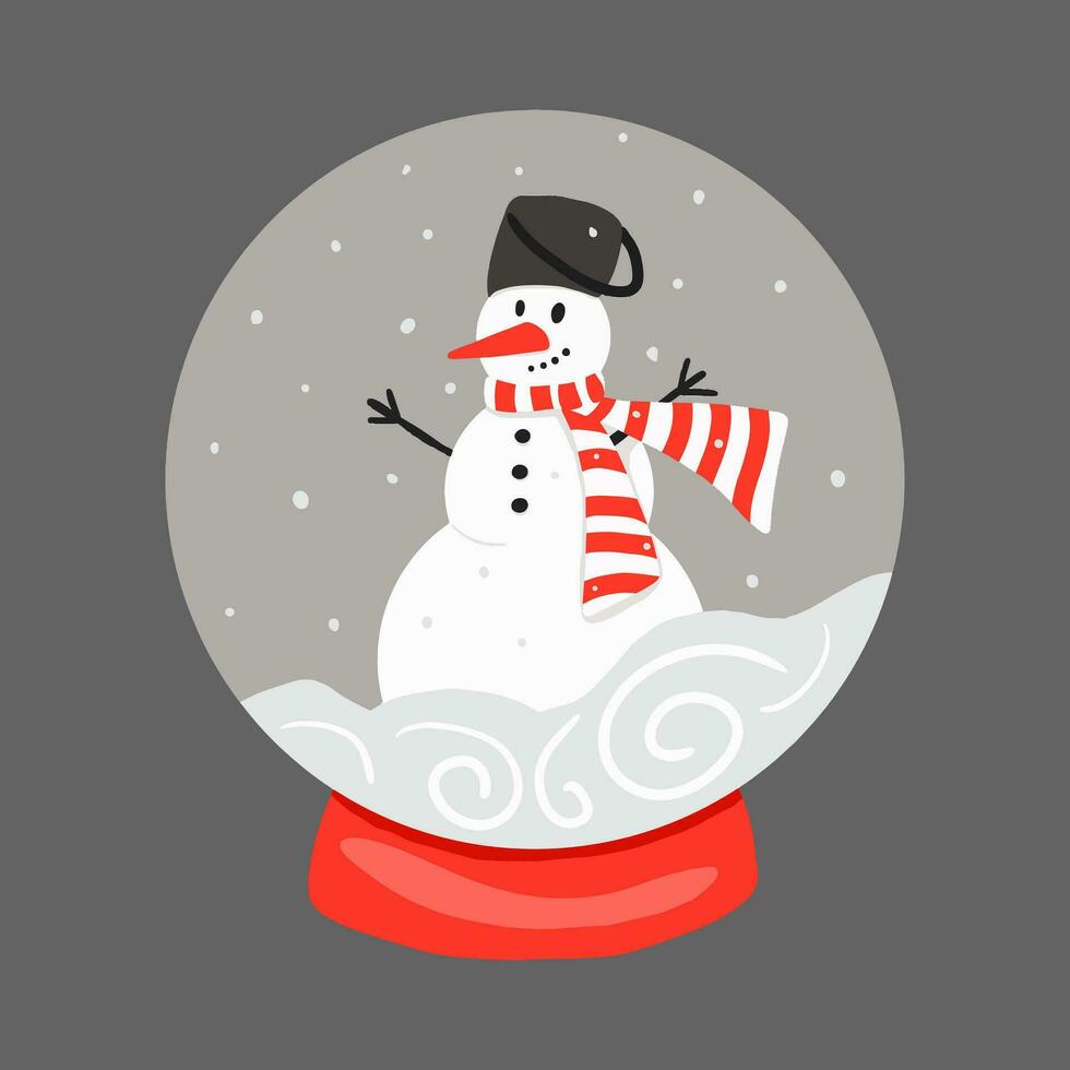 winter kleurrijk tekenfilm Kerstmis boom vector set. vector illustratie