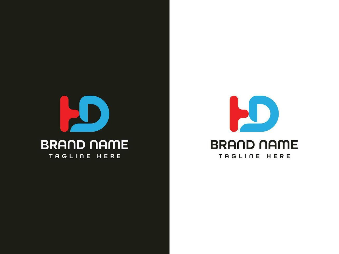 brief logo ontwerp vector