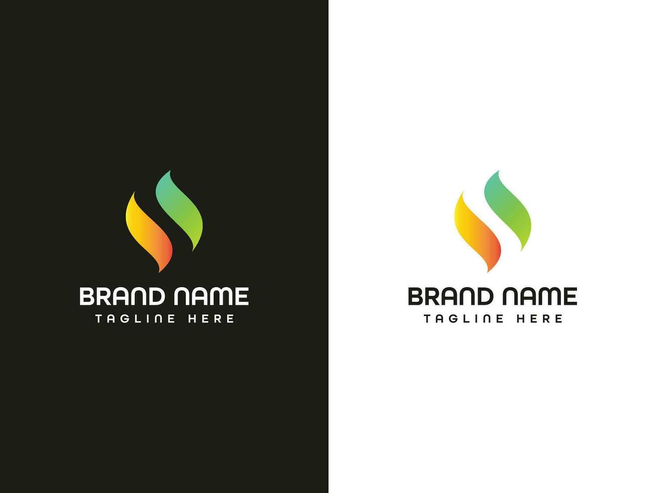 modern minimaal logo ontwerp vector