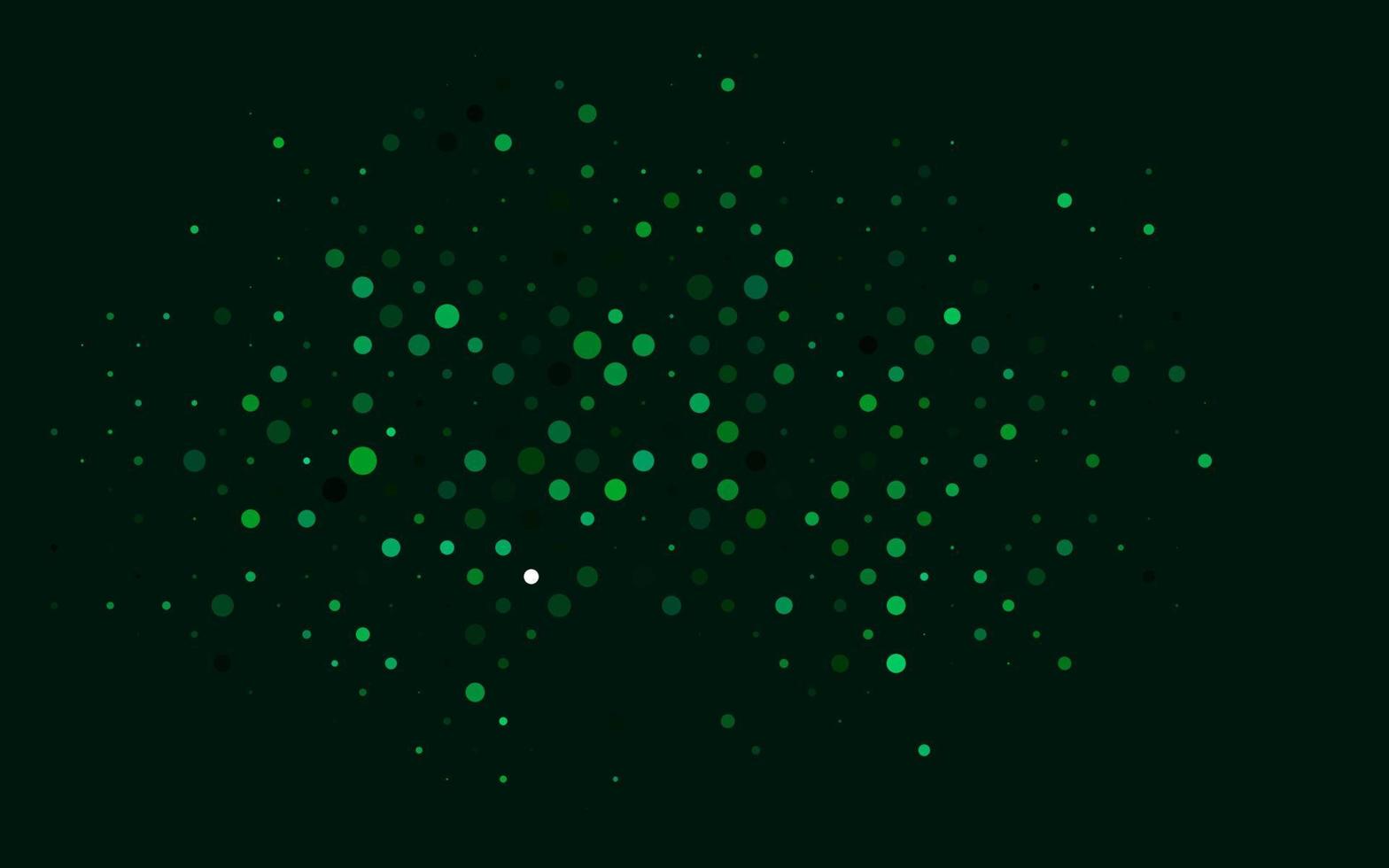 lichtblauwe, groene vectorachtergrond met stippen. vector